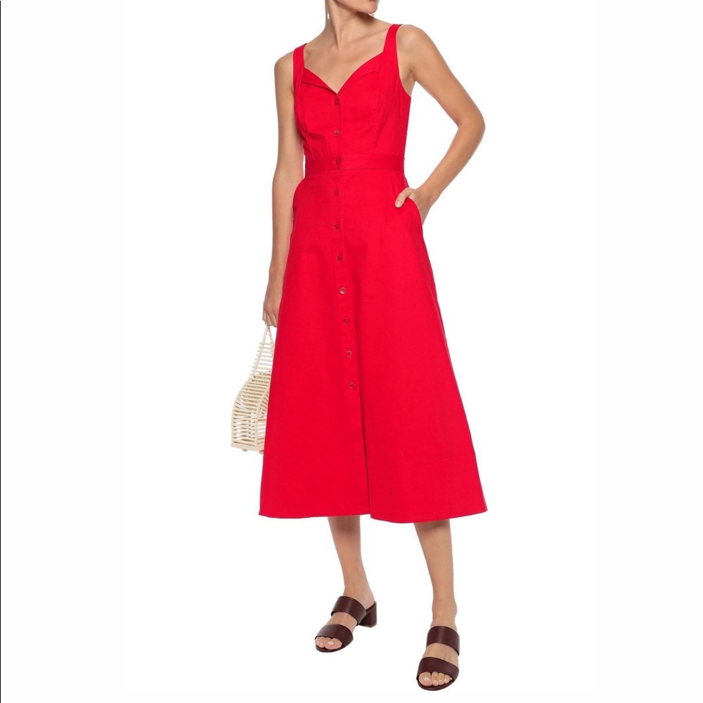 Equipment red dress